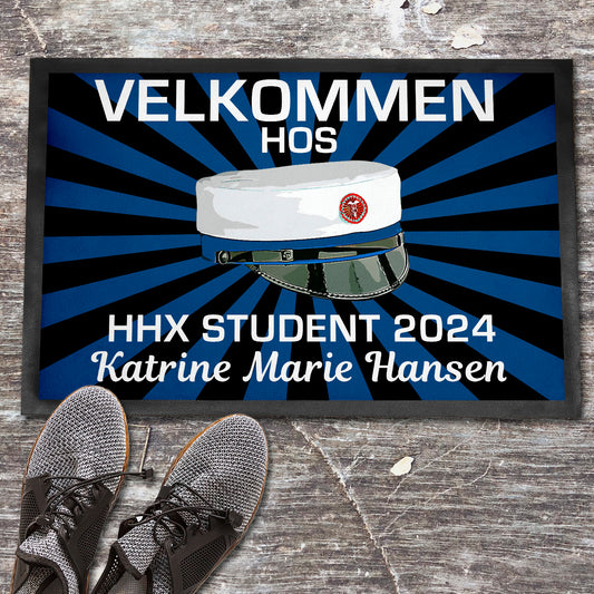 Dørmåtte Velkommen Hos HHX Student 2024 - Personlige Design