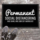 Dørmåtte Permanent Social Distancering
