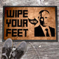 Dørmåtte Wipe Your Feet Here (Putin)